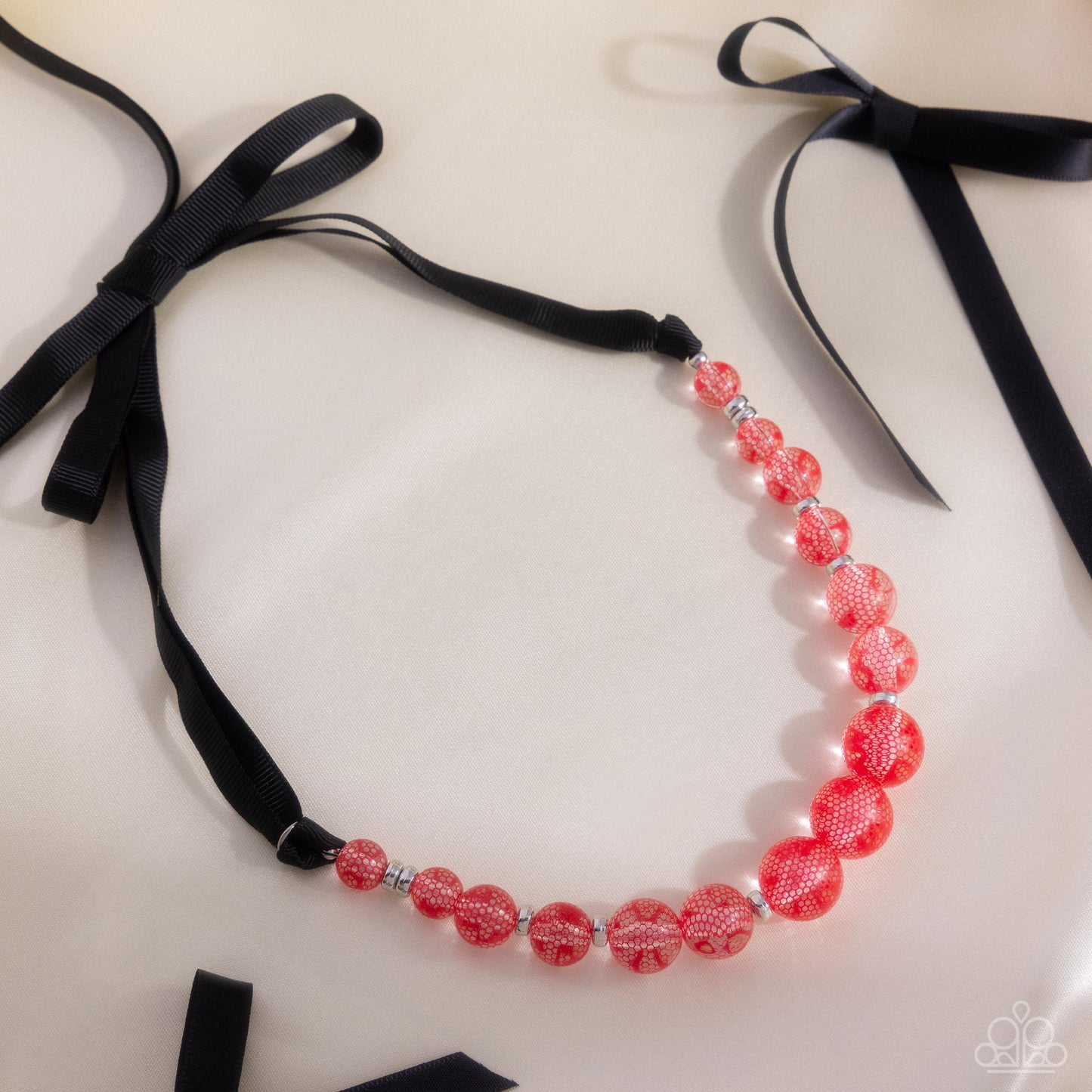 Paparazzi Accessories: Lace Maker - Red Necklace