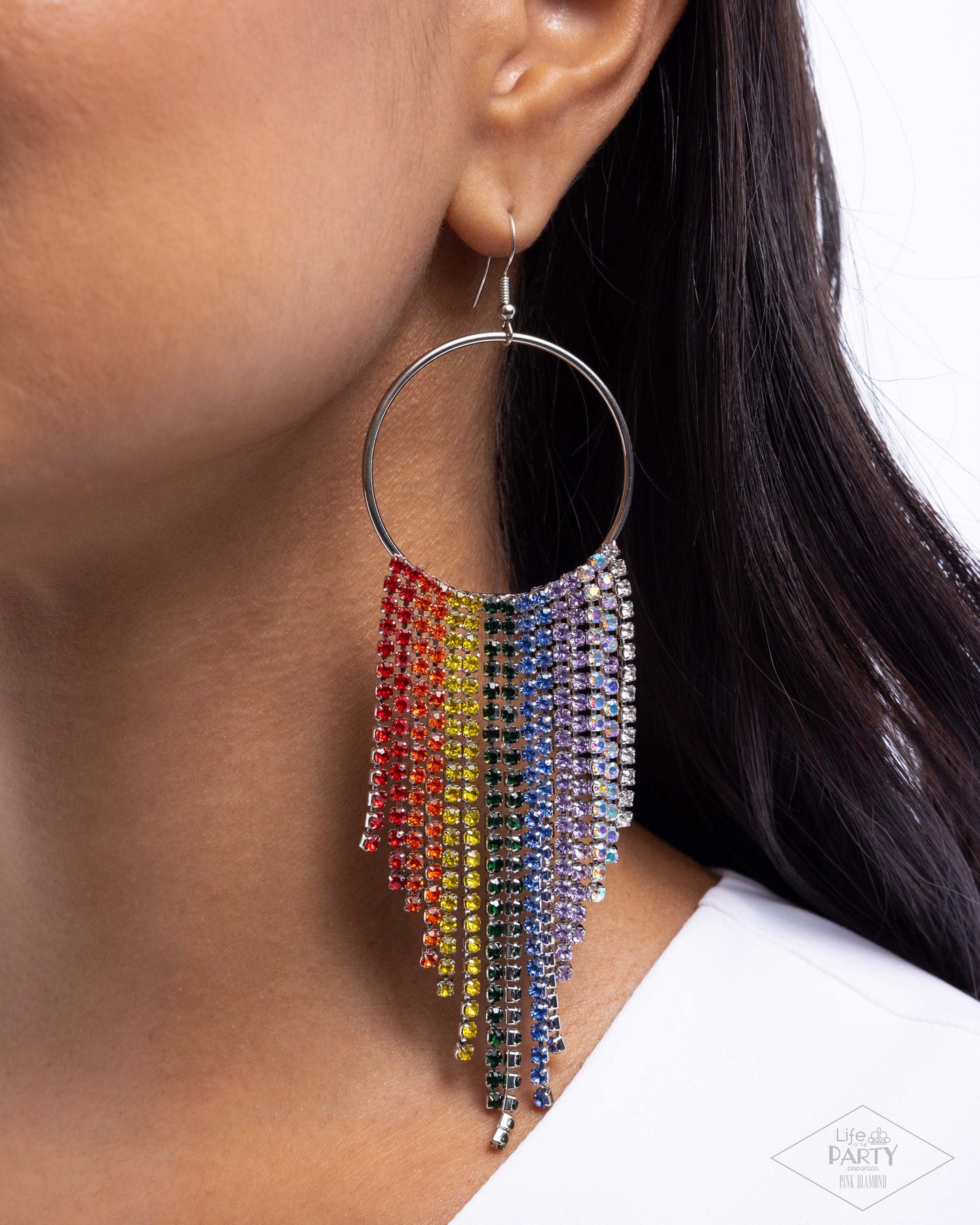 Paparazzi Accessories: Streamlined Shimmer - Multi Earring