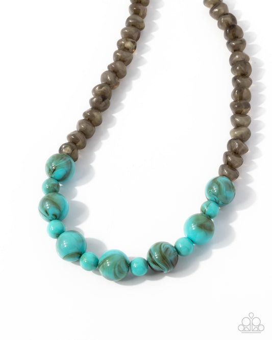 Paparazzi Accessories: Not a Phase - Blue Necklace