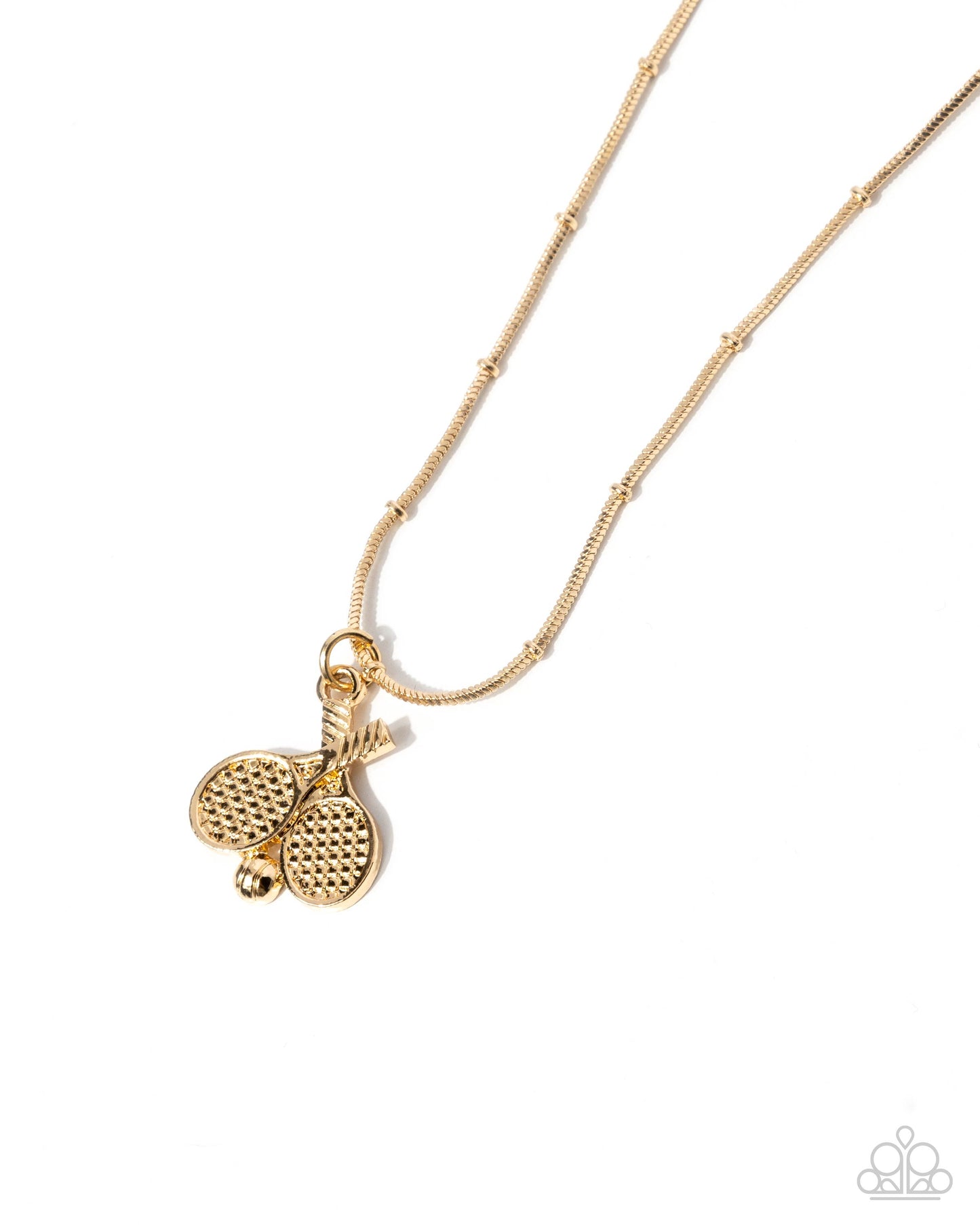 Paparazzi Accessories: Adorable Ace - Gold Necklace