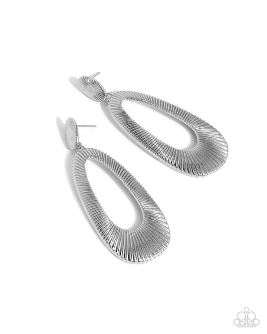 Paparazzi Accessories: Princess Potential - Silver Earring