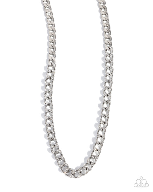 Paparazzi Accessories: Modular Maven - White Necklace