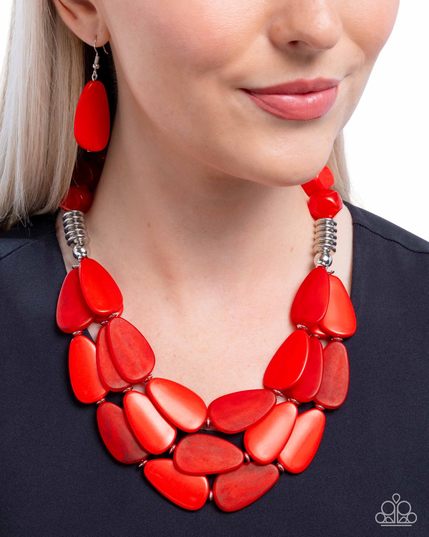 Paparazzi Accessories: Smooth Spoken - Red Necklace
