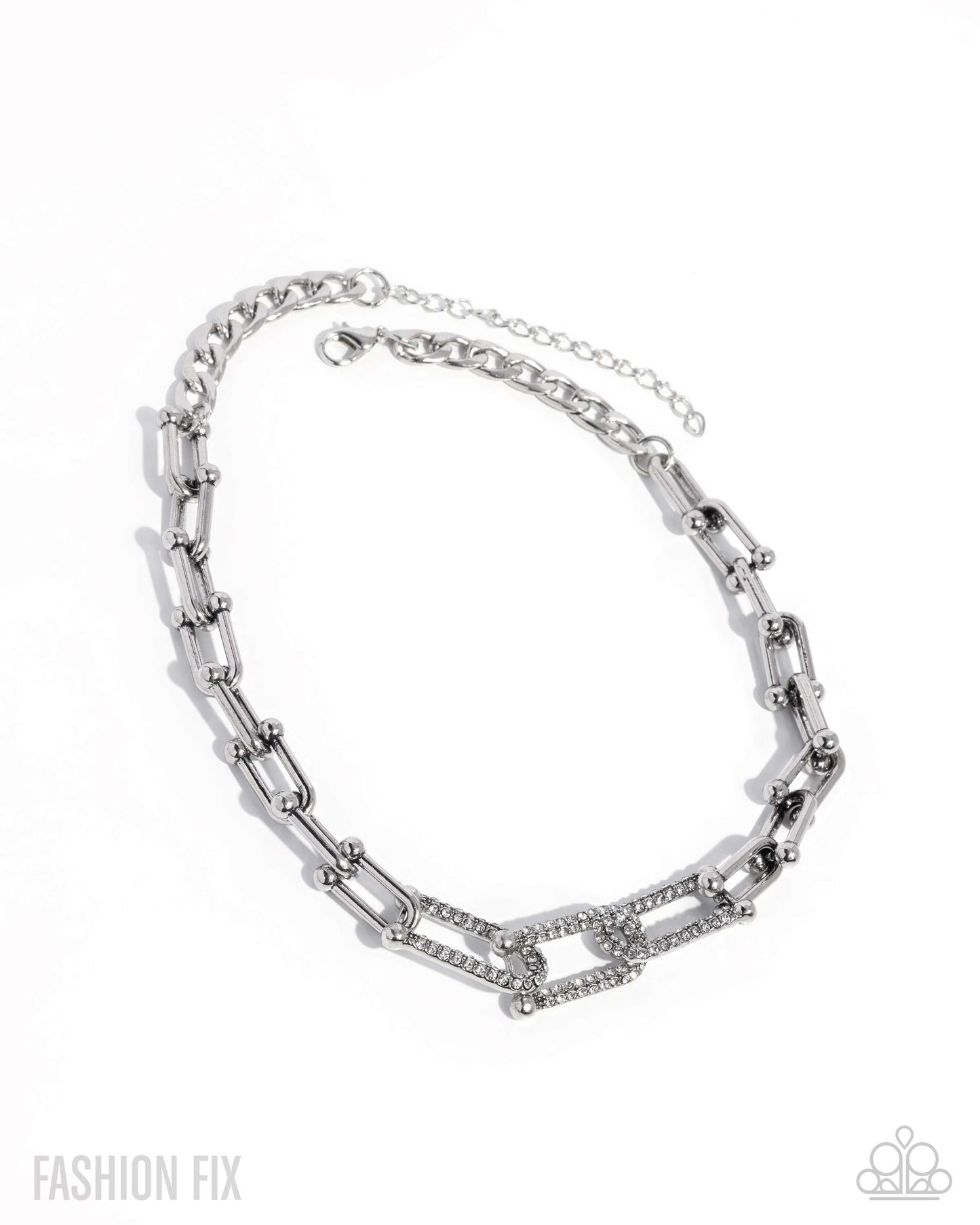 Paparazzi Accessories: Adorably Amped Up - White Necklace