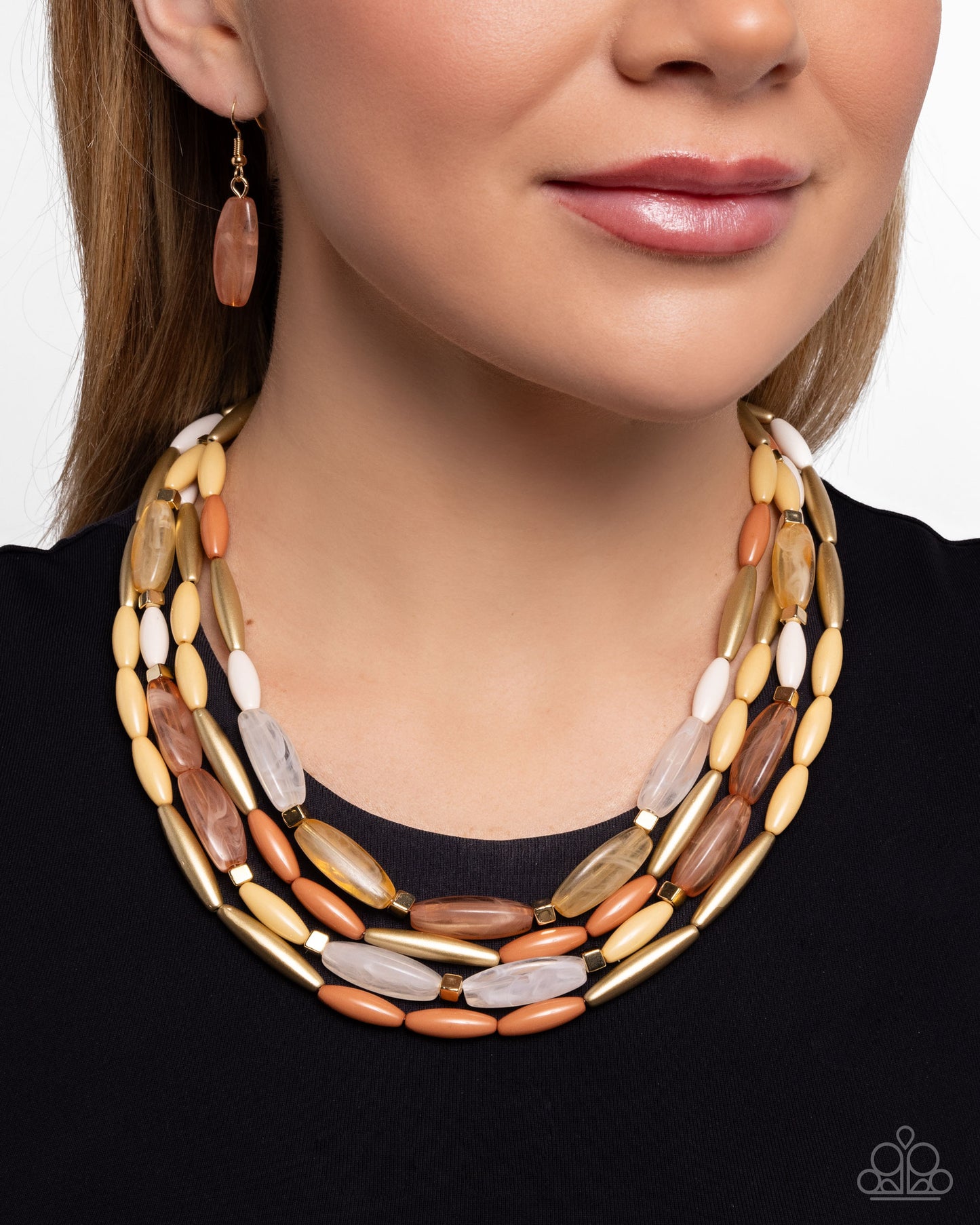Paparazzi Accessories: Milky Mambo - Brown Necklace