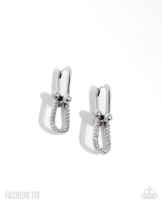 Paparazzi Accessories: Heightened Haute - White Earring