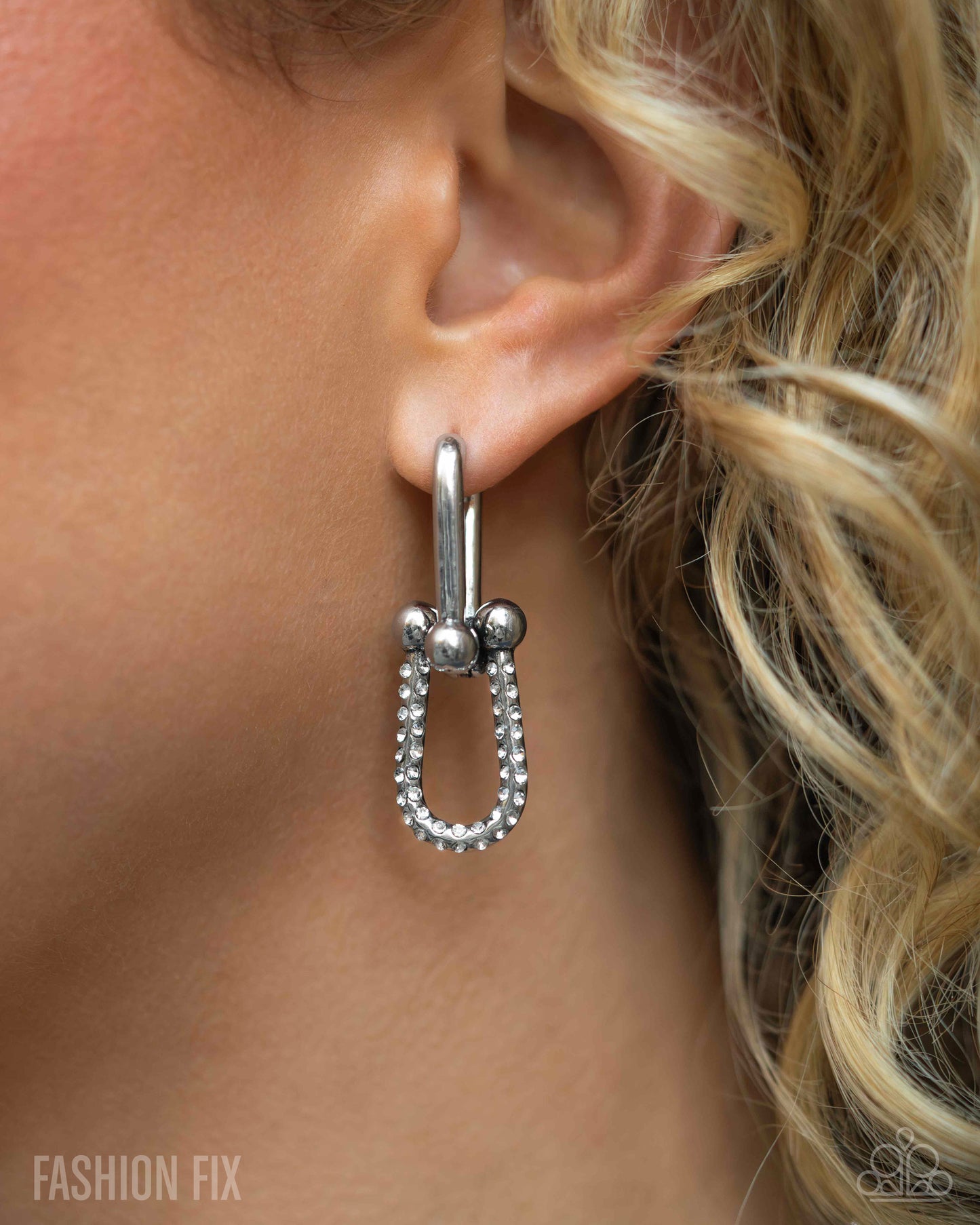 Paparazzi Accessories: Heightened Haute - White Earring