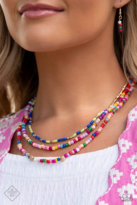 Paparazzi Accessories: Sunset Sightings Complete Fashion Fix Set (December 2023)
