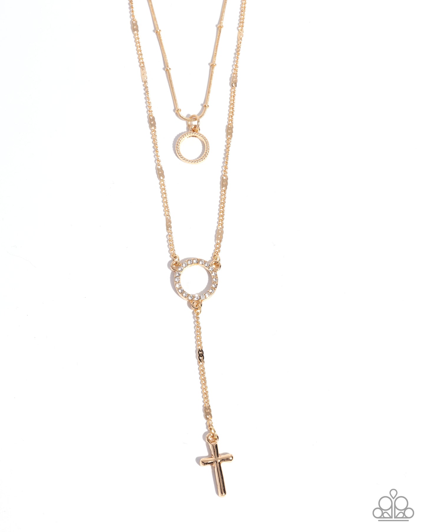 Paparazzi Accessories: Faithfully Fierce Gold Necklace
