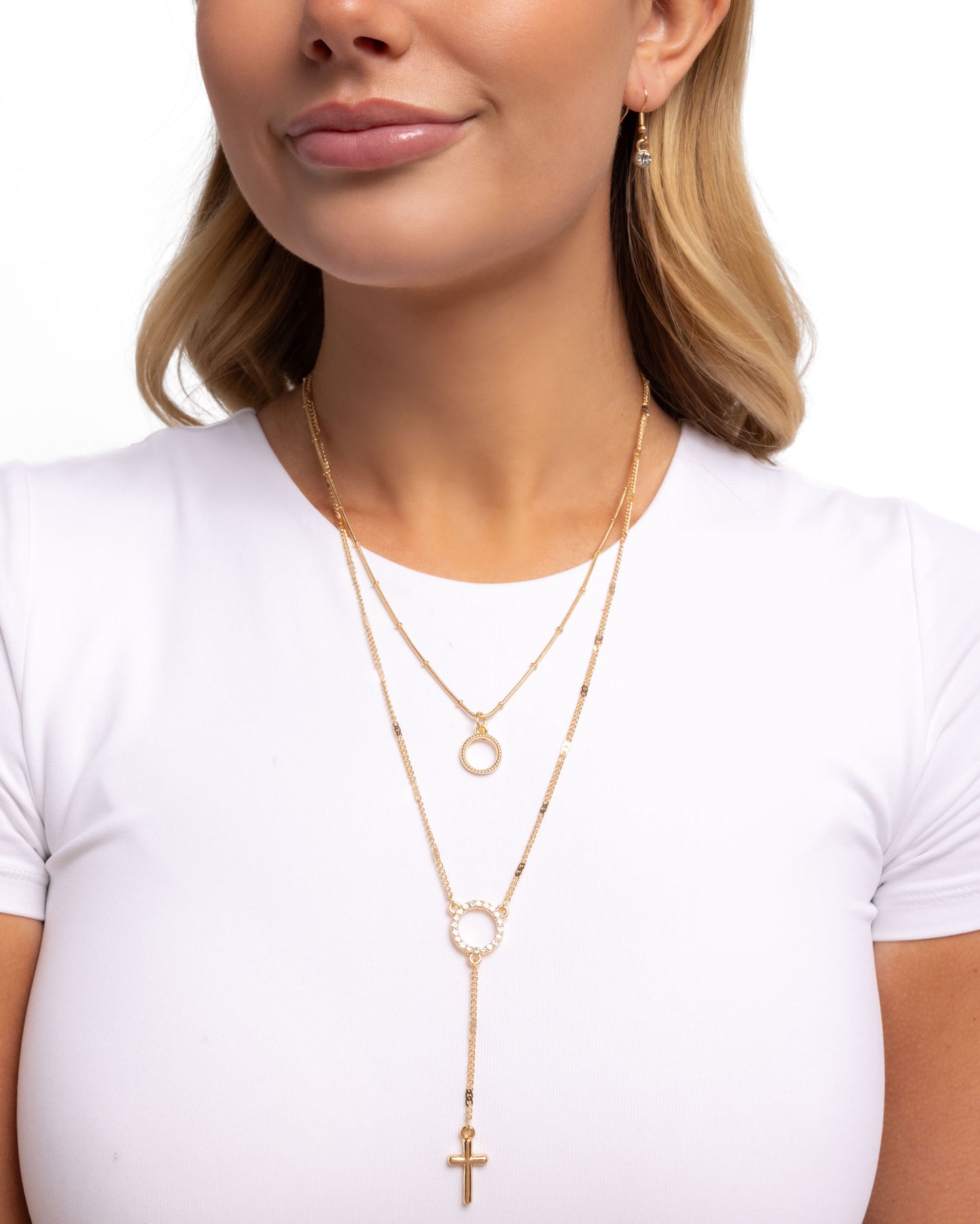 Paparazzi Accessories: Faithfully Fierce Gold Necklace