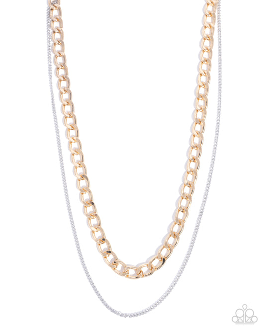 Paparazzi Accessories: CHAIN-ge of Heart Multi Necklace