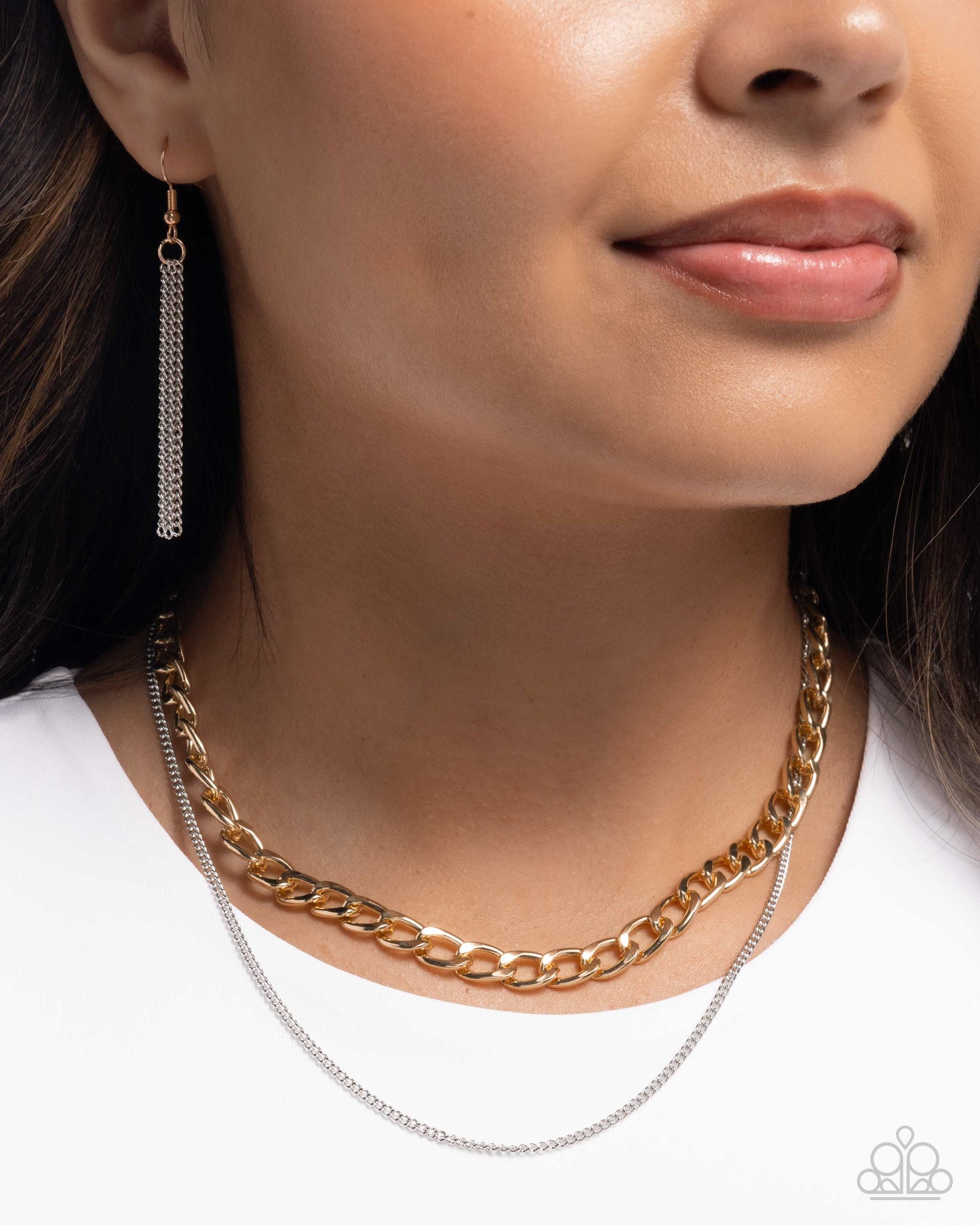 Paparazzi Accessories: CHAIN-ge of Heart Multi Necklace