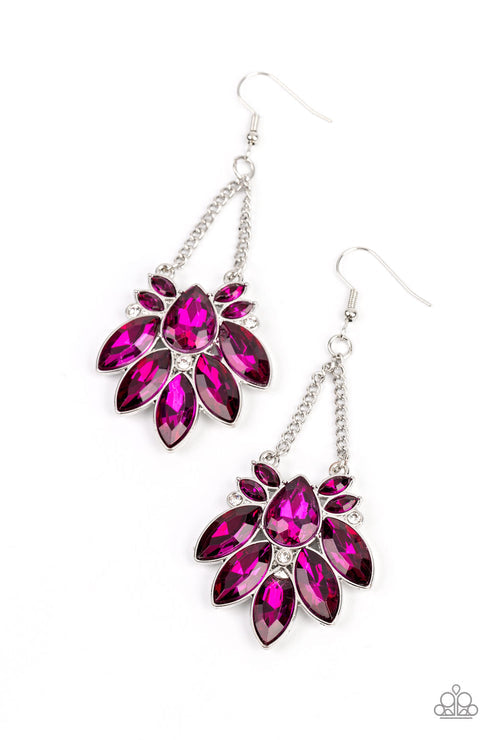 Prismatic Pageantry Pink Earring