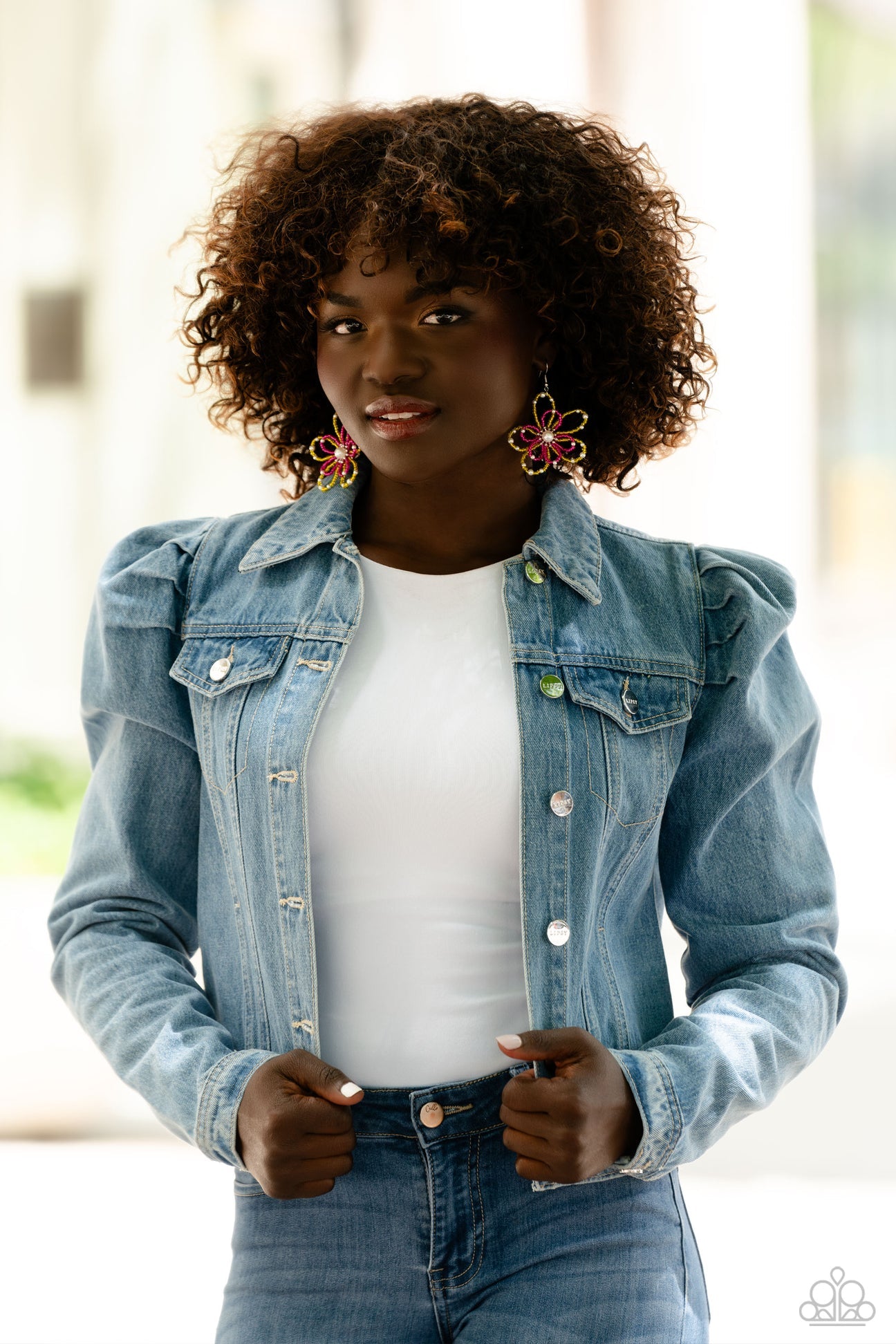 Paparazzi Accessories: Pearl Crush Yellow Earring