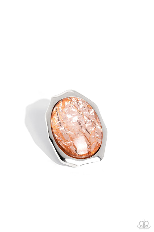 Paparazzi Accessories: Wrapped Wardrobe Orange Ring