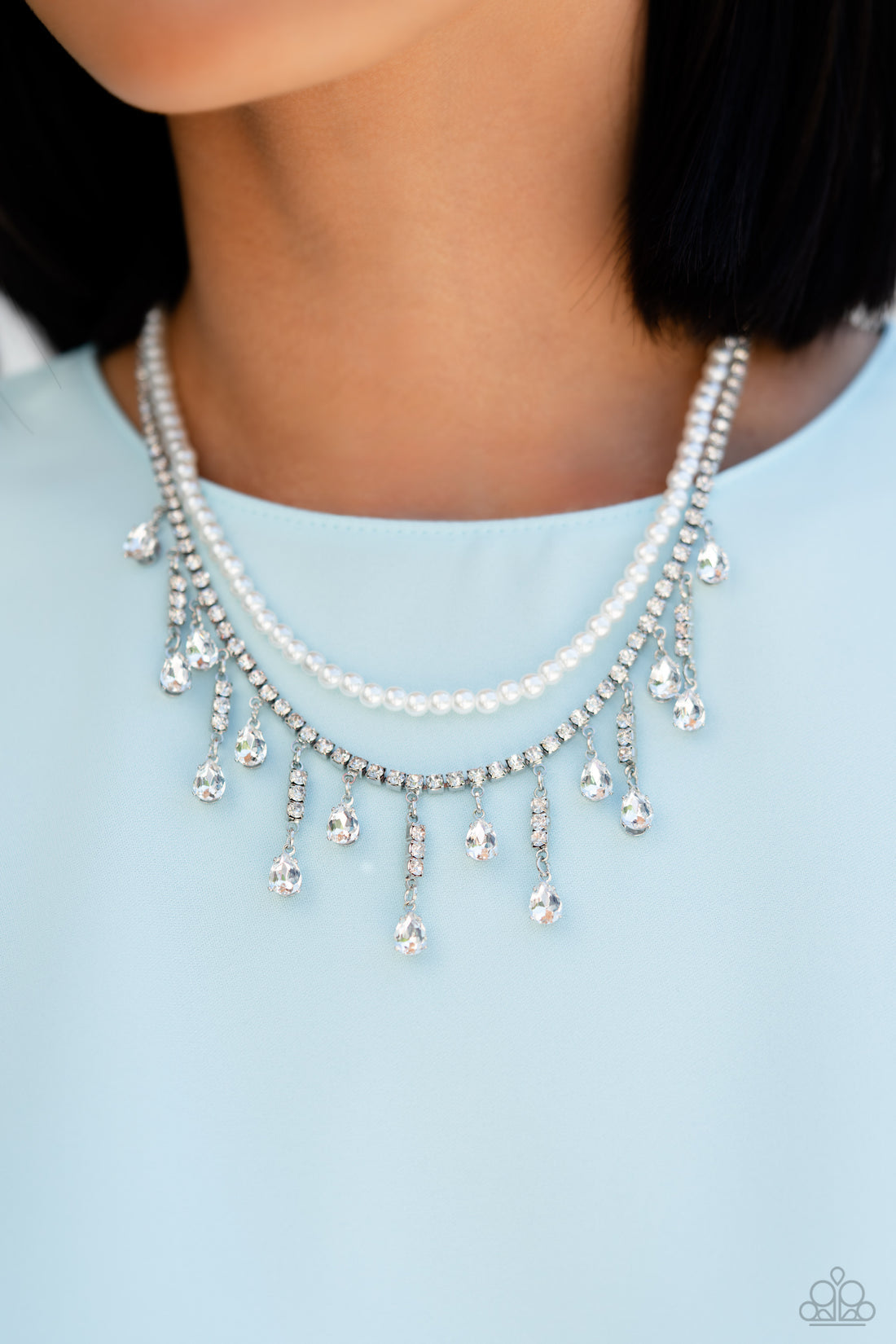Paparazzi Accessories: Lessons in Luxury White Chocker