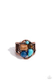 Paparazzi Accessories: Crafted Collection Copper Ring