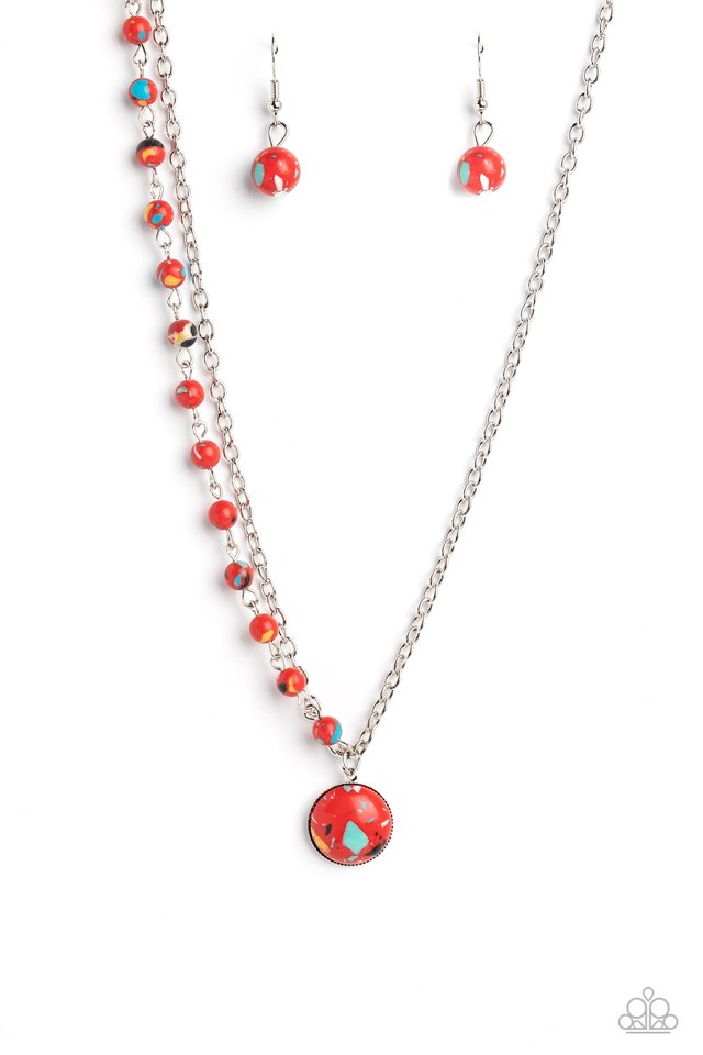 Paparazzi Accessories: Local Legend Red Necklace