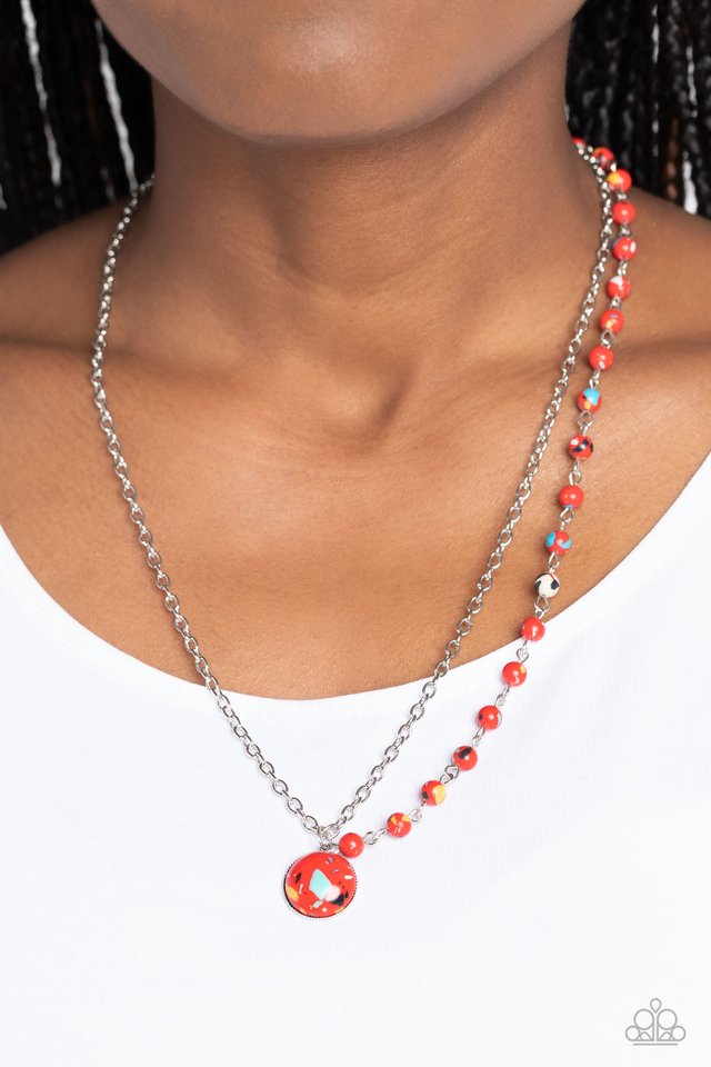 Paparazzi Accessories: Local Legend Red Necklace