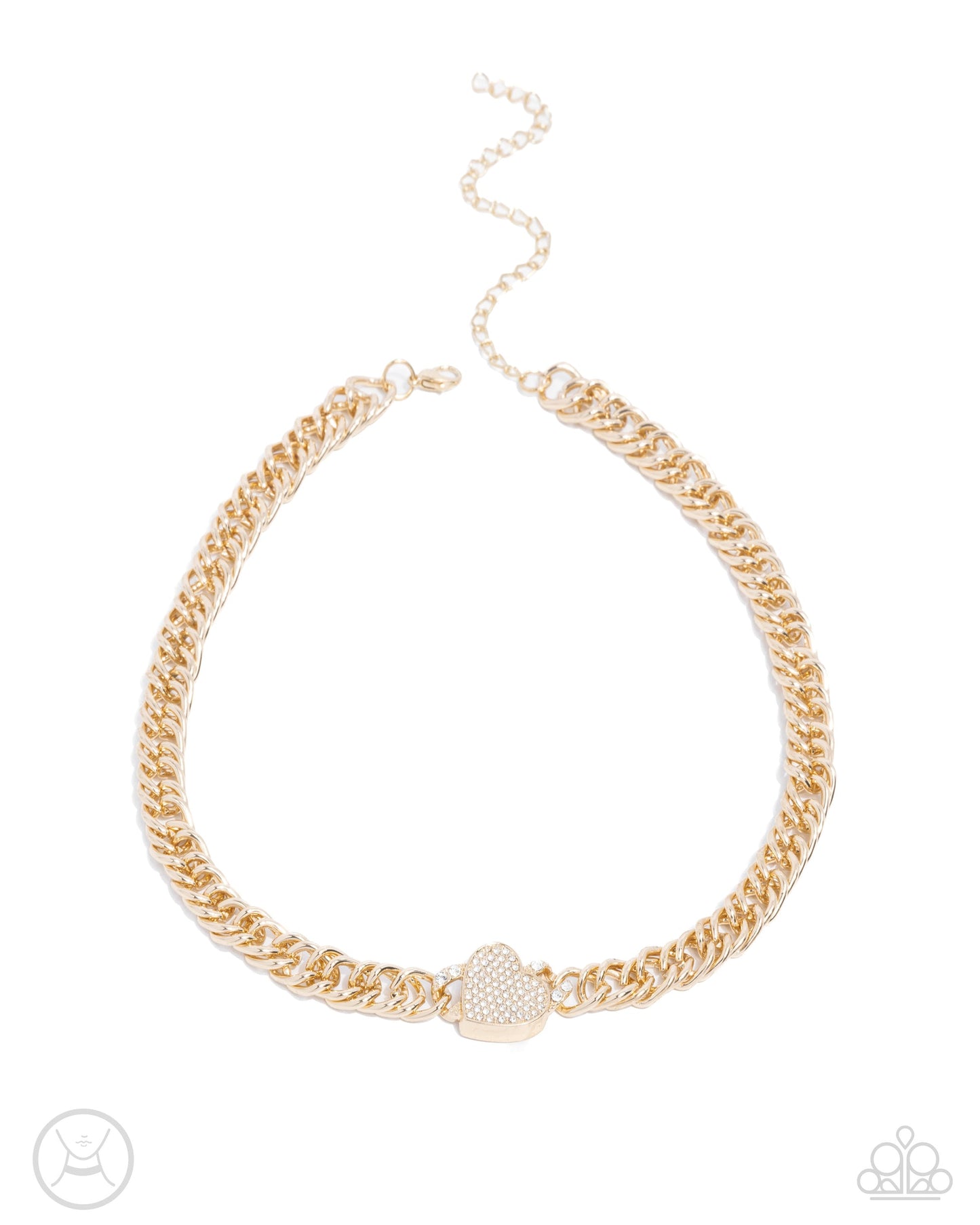 Paparazzi Accessories: Endearing Edge Gold Bracelet