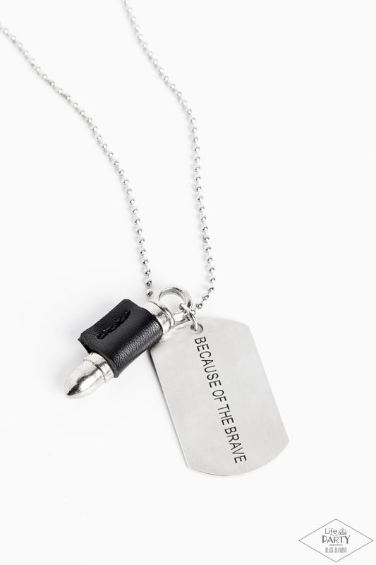 Paparazzi Accessories: Proud Patriot Black Necklace