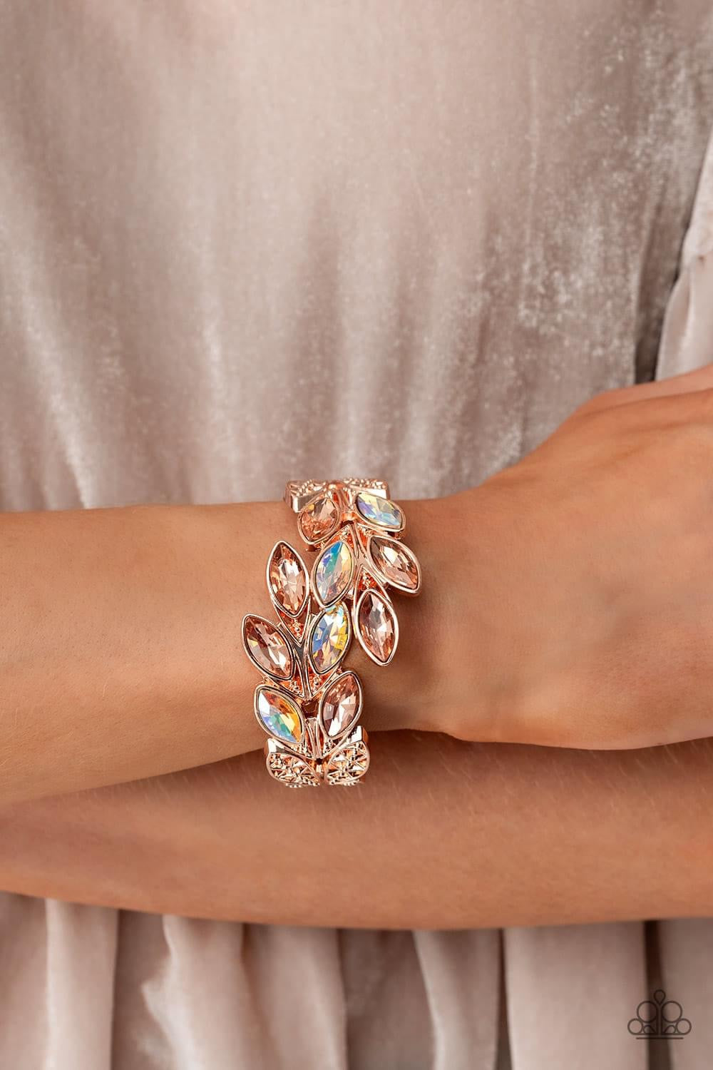 Paparazzi Accessories: Rose Gold Multi Bracelet