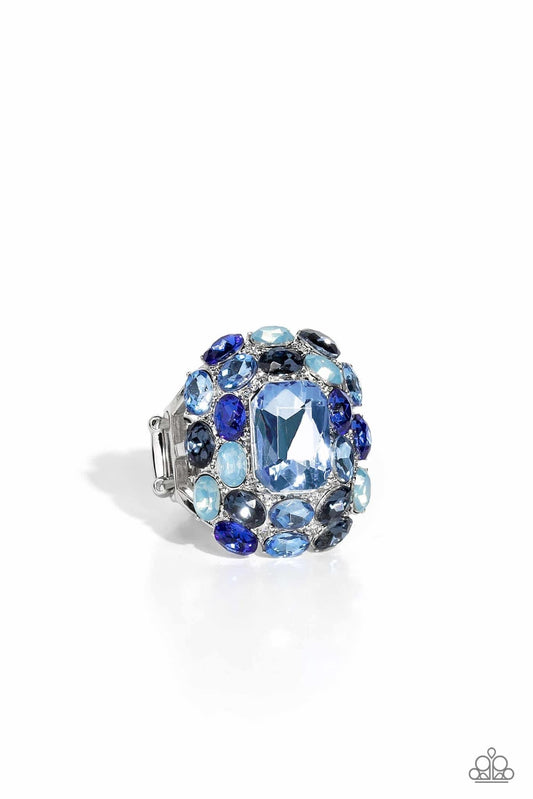 Paparazzi Accessories: Perfectly Park Avenue Blue Ring