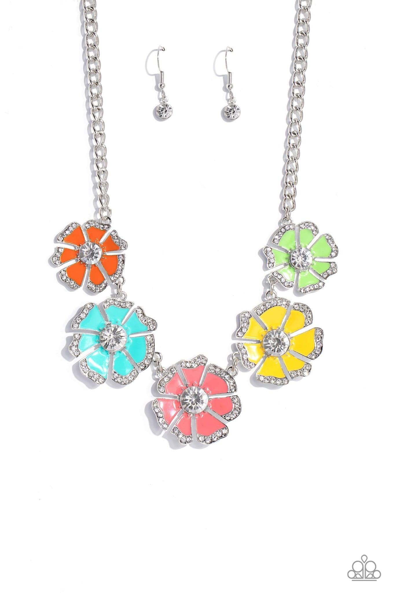 Paparazzi Accessories: Playful Posies Multi Necklace