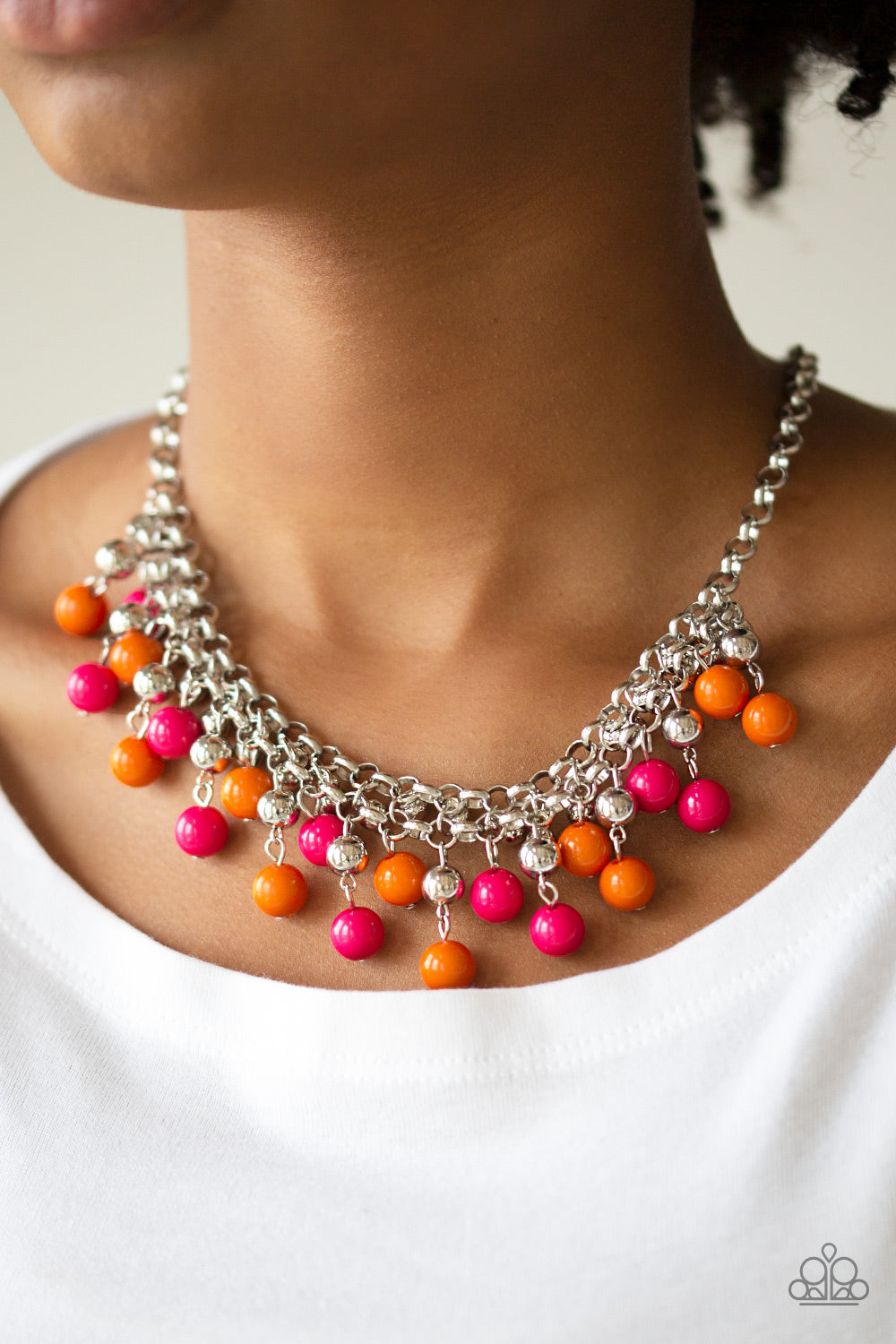Paparazzi Accessories: Friday Night Fringe - Multi Necklace