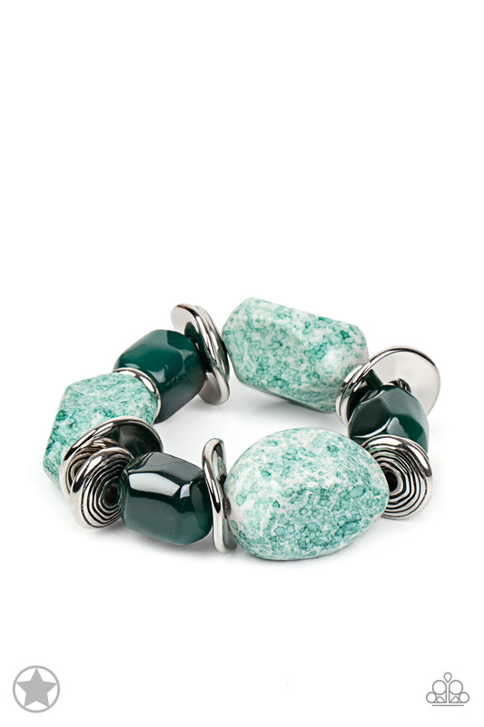 Paparazzi Accessories: Glaze of Glory - Blue Bracelet