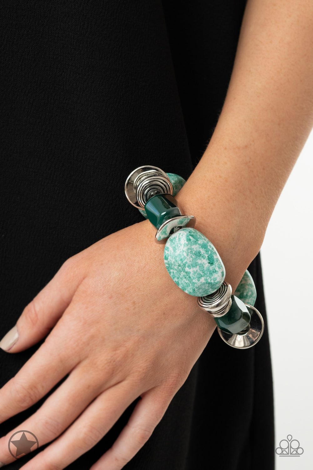Paparazzi Accessories: Glaze of Glory - Blue Bracelet