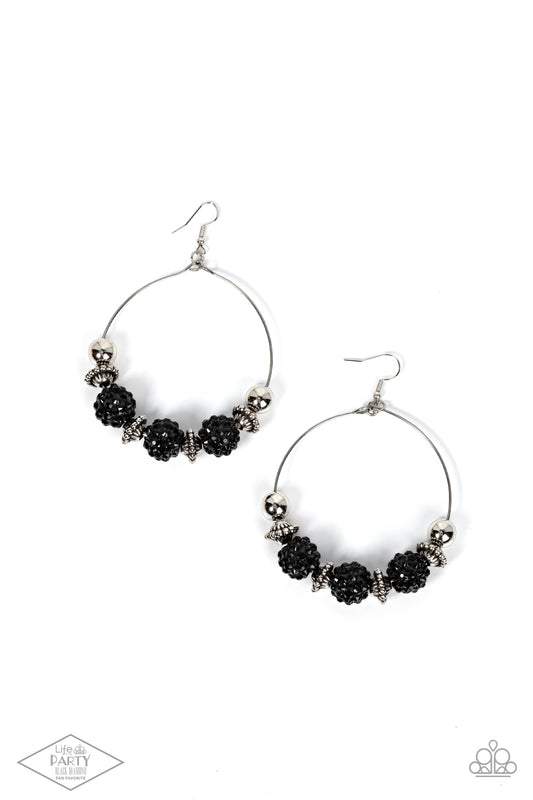 Paparazzi Accessories: I Can Take a Compliment - Black Earring