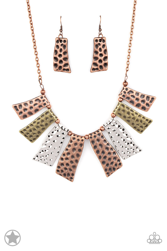 Paparazzi Accessories: A Fan of the Tribe Earring