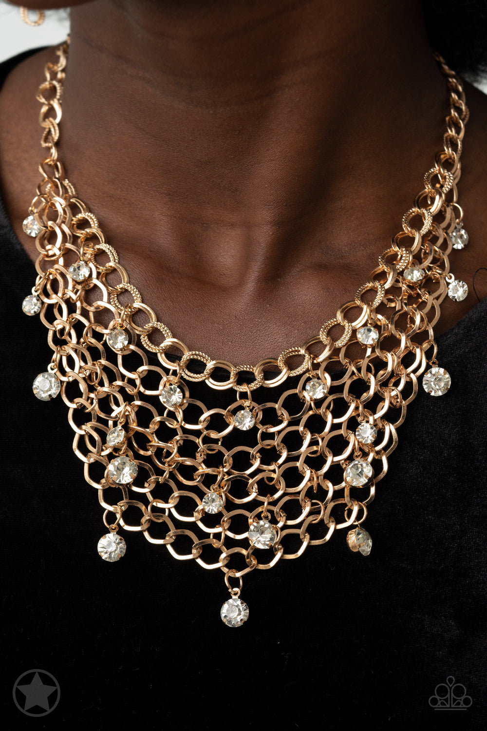 Paparazzi Accessories: Fishing for Compliments - Gold Necklace