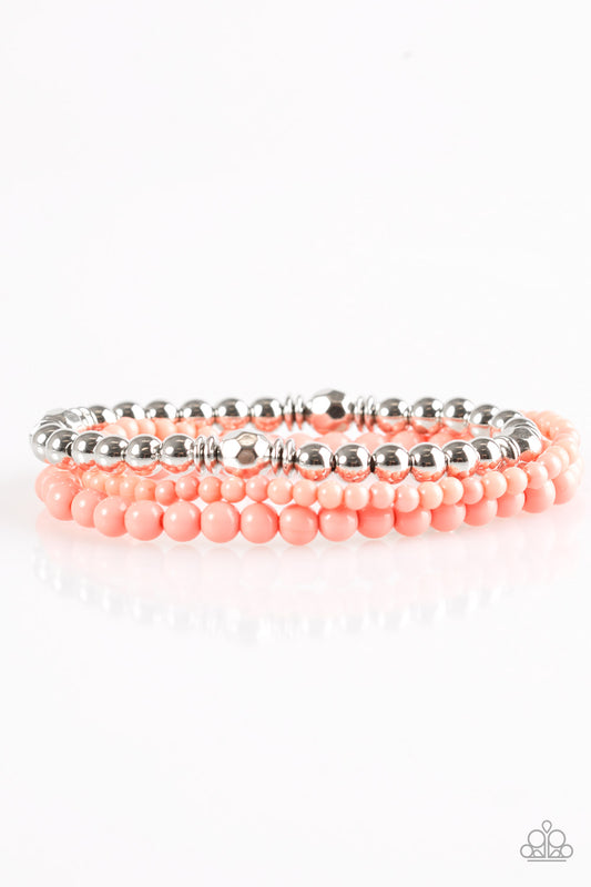 Paparazzi Accessories: Midsummer Marvel - Orange Bracelet