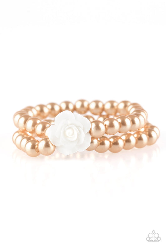 Paparazzi Accessories: Posh and Posy - Brown Bracelet