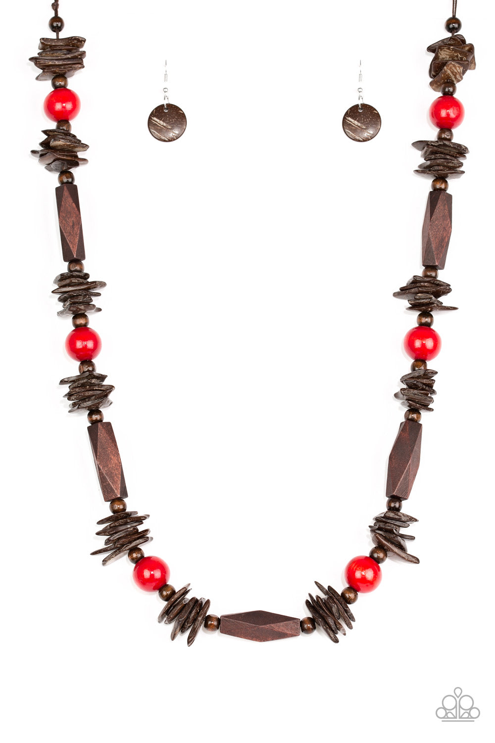 Paparazzi Accessories: Cozumel Coast - Red Necklace