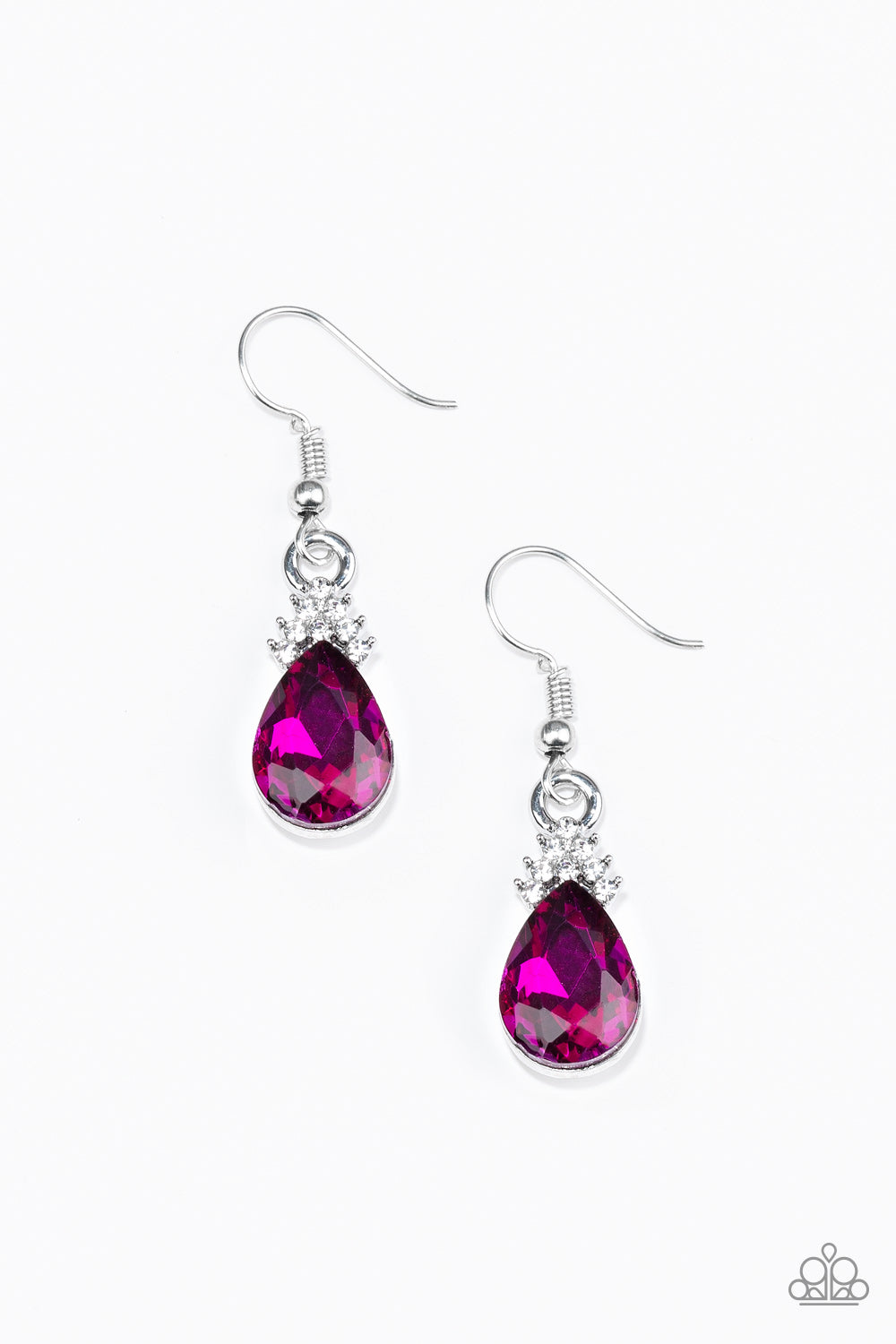 Paparazzi Accessories: 5th Avenue Fireworks - Pink Earring