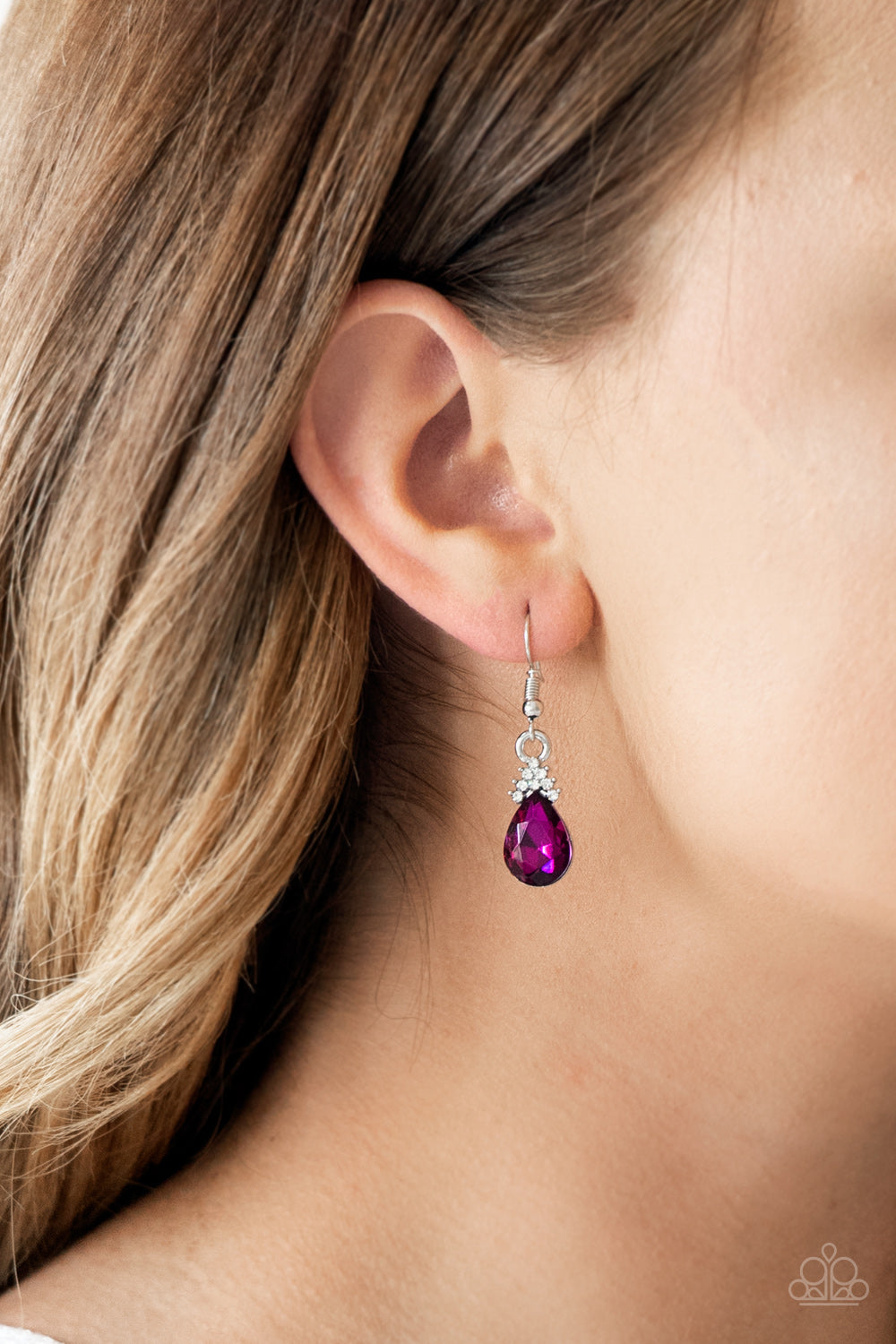 Paparazzi Accessories: 5th Avenue Fireworks - Pink Earring