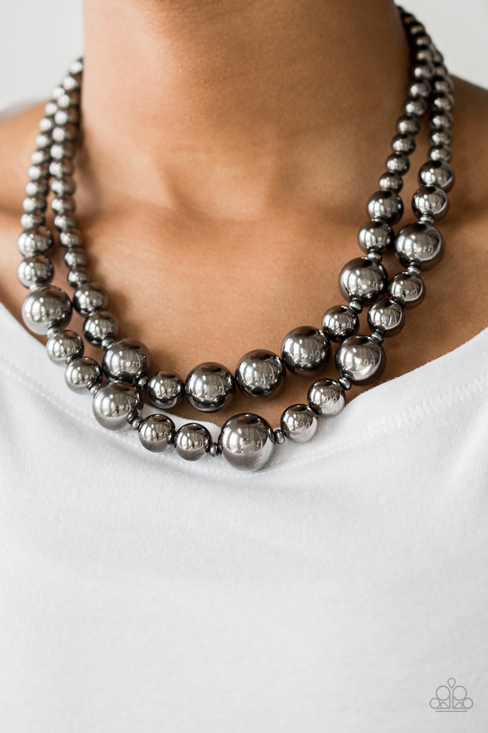 Paparazzi Accessories: I Double Dare You - Black Necklace