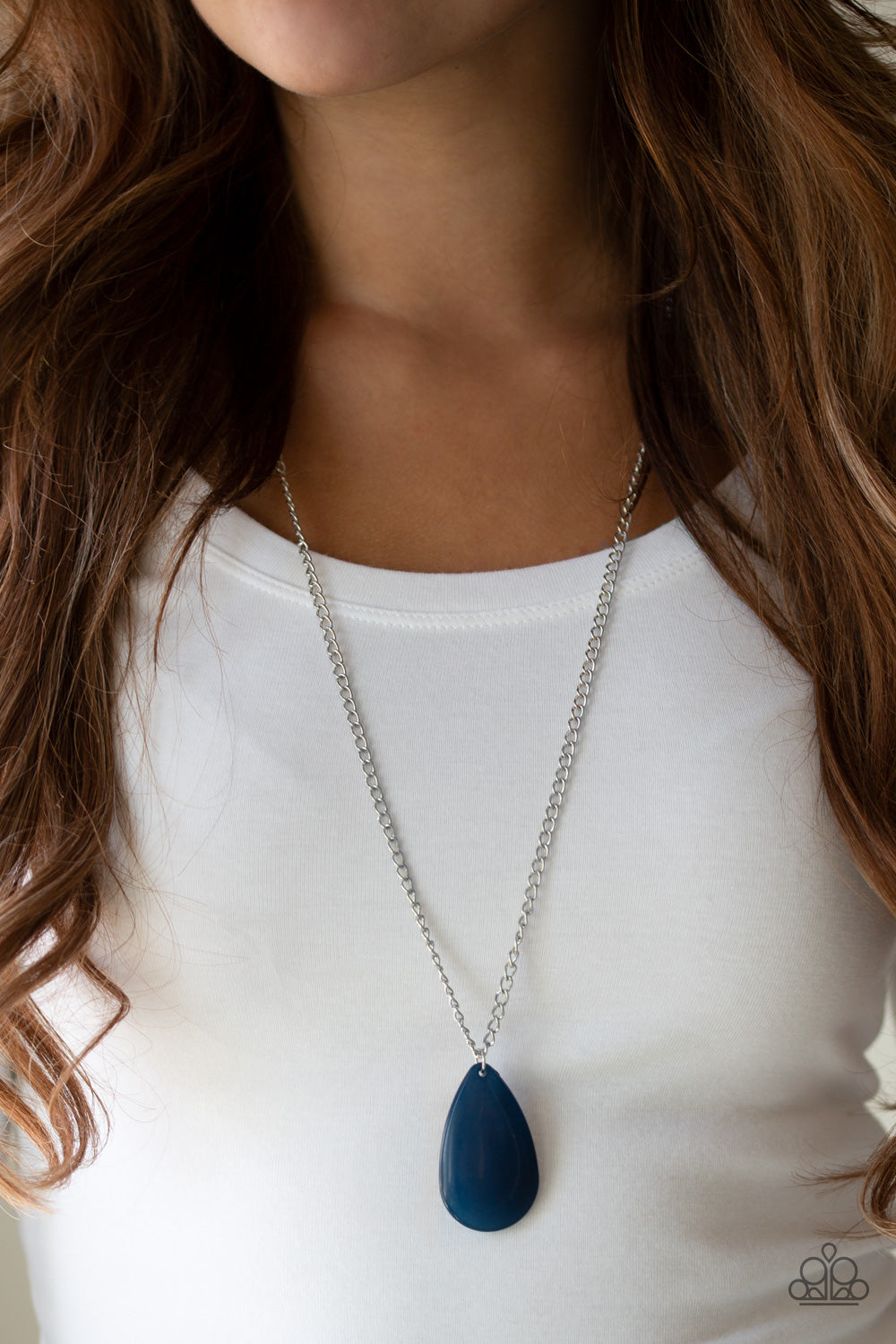 Paparazzi Accessories: So Pop-YOU-lar - Blue Necklace