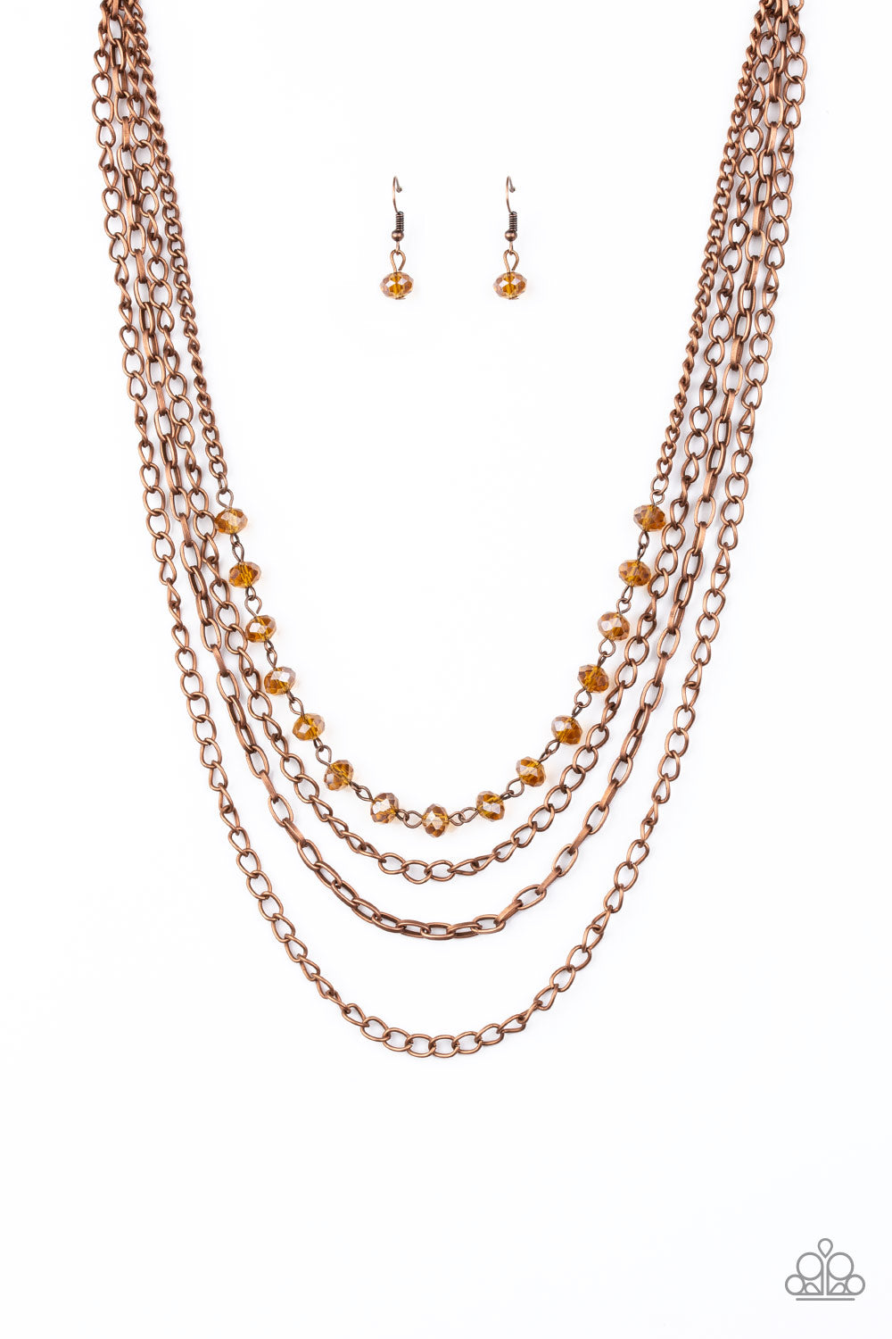 Paparazzi Accessories: Extravagant Elegance - Copper Necklace