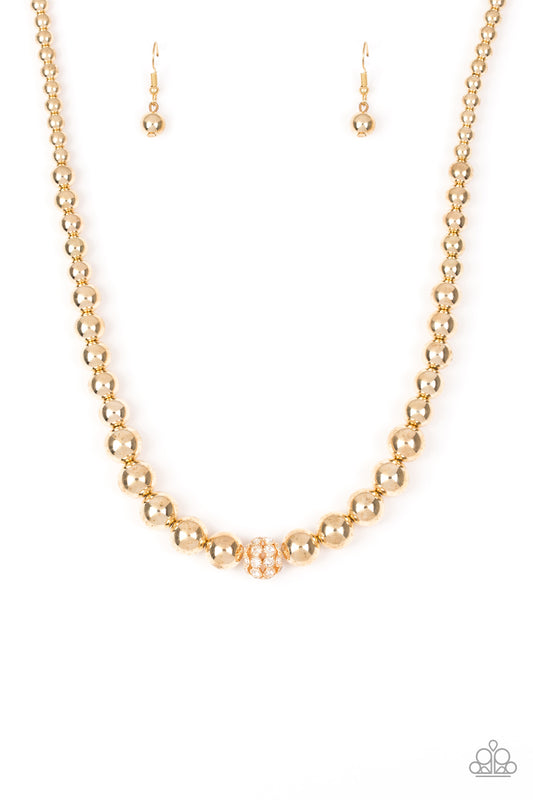 Paparazzi Accessories: High-Stakes FAME - Gold Necklace