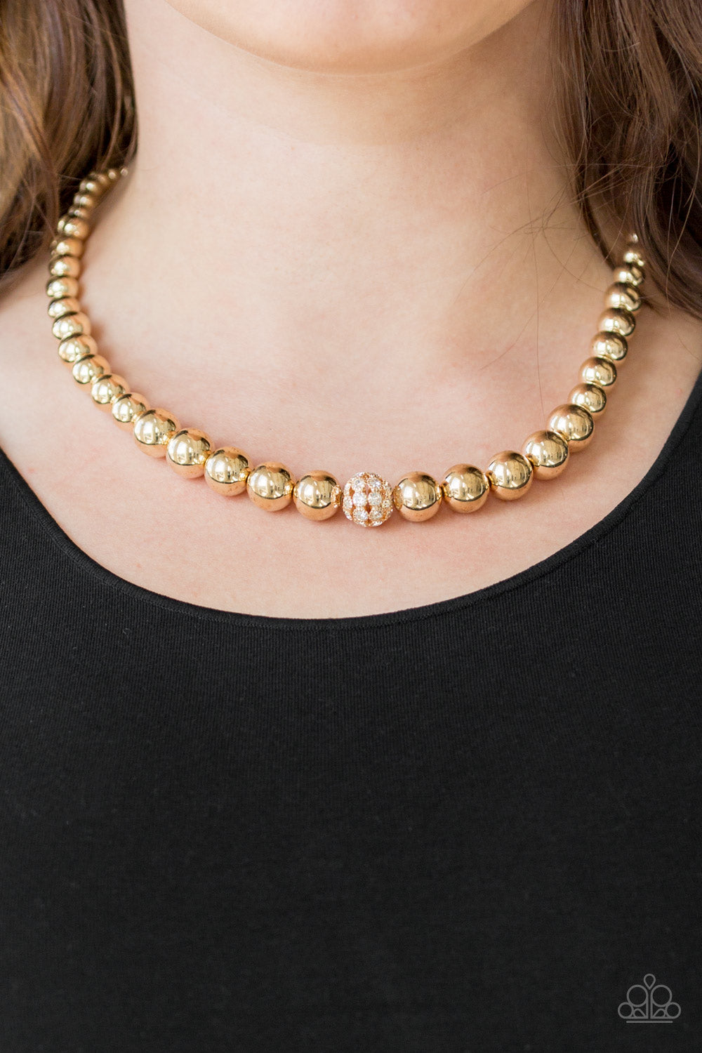 Paparazzi Accessories: High-Stakes FAME - Gold Necklace