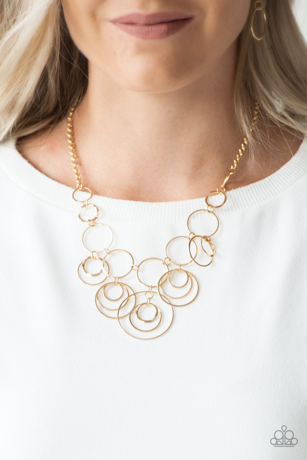 Paparazzi Accessories: Break The Cycle - Gold Necklace