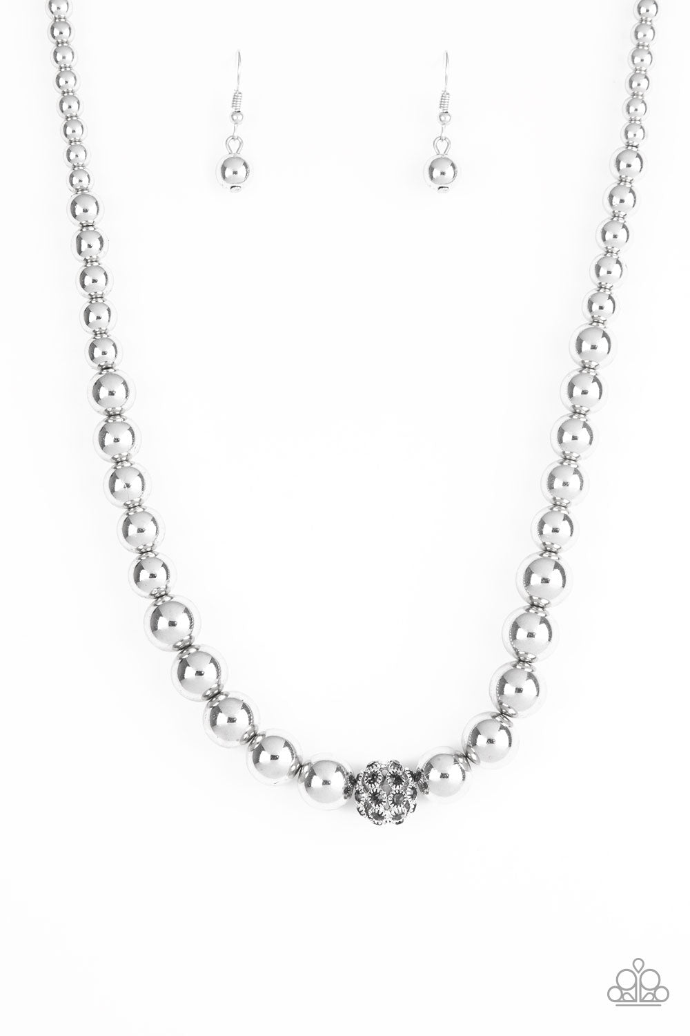 Paparazzi Accessories: High-Stakes FAME - Silver Necklace