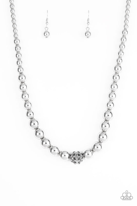 Paparazzi Accessories: High-Stakes FAME - Silver Necklace