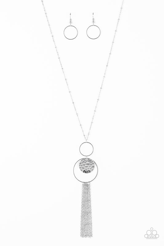 Paparazzi Accessories: Faith Makes All Things Possible - Silver Necklace