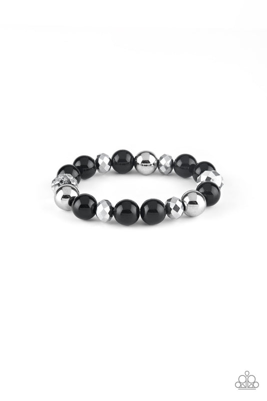 Paparazzi Accessories: Very VIP -Black Bracelet
