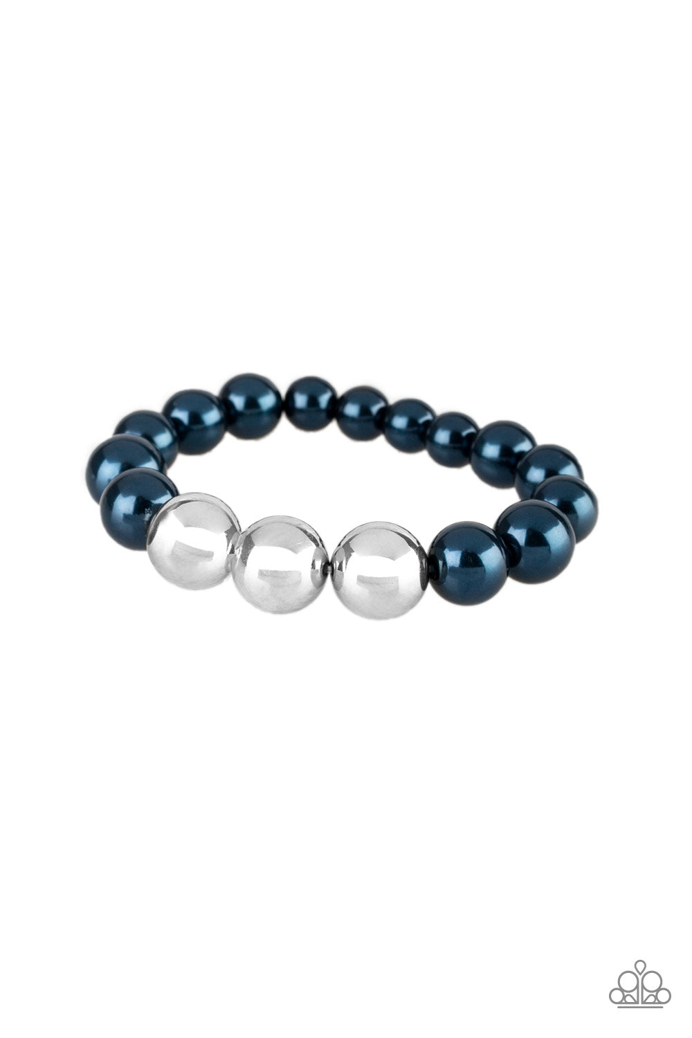 Paparazzi Accessories: All Dressed UPTOWN - Blue Bracelet